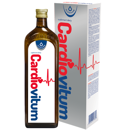 Cardiovitum, wspomaga pracę serca, tonik 1000 ml