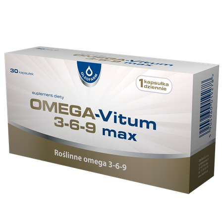 Omega-Vitum 3-6-9 MAX, 30 kapsułek 